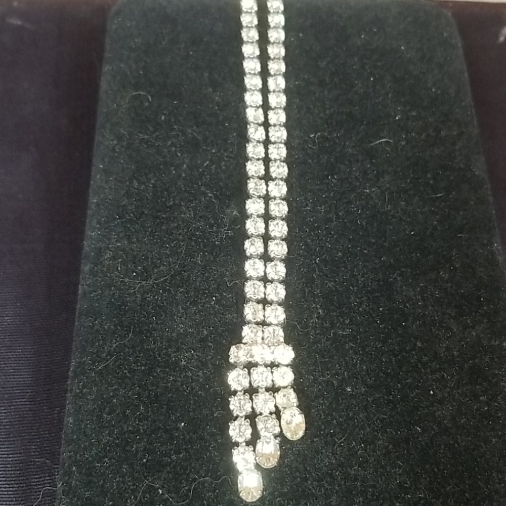 Vintage rhinestone choker [2]